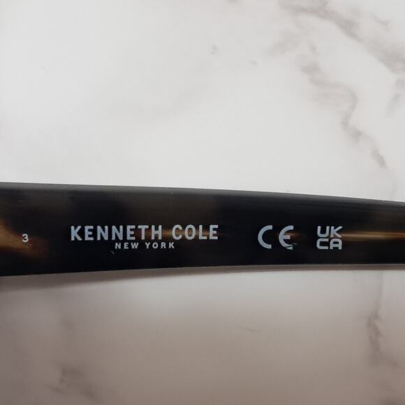 NEW Kenneth Cole Black & Tortoise Cat Eye Sunglasses - Picture 5 of 6